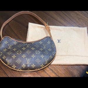 Louis Vuitton Crescent PM  shoulder purse